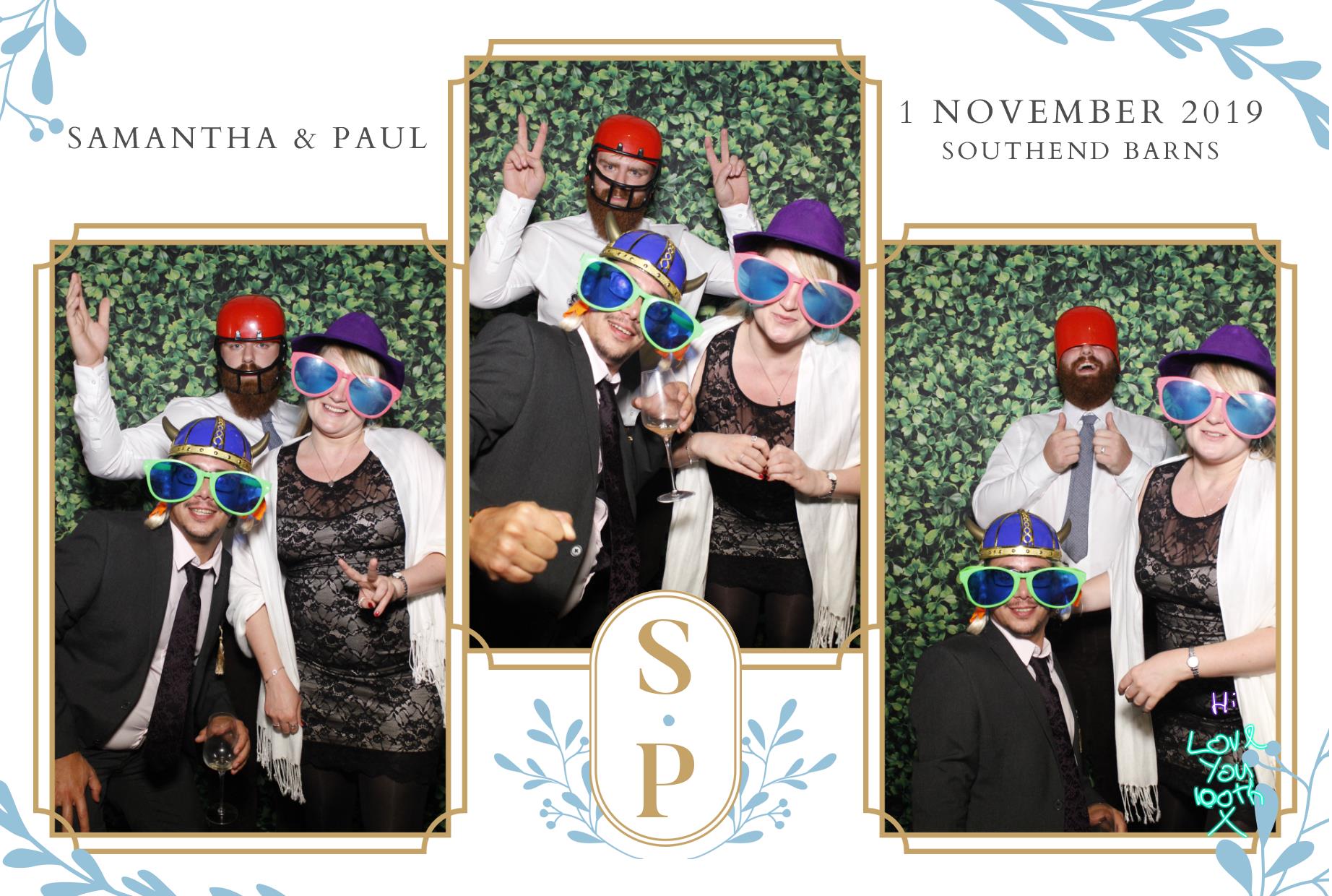 Paul and Samantha's Wedding | View more photos from the event at gallery.myphotoboothexperience.co.uk/u/MyPhotoBoothExperienceLtd/Paul-and-Samanthas-Wedding